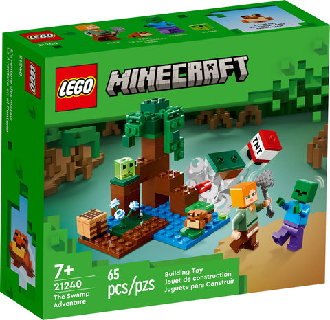 LEGO Minecraft The Swamp Adventure, 21240 (Discontinued) - YesWellness.com