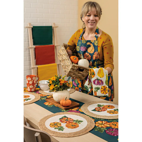 Now Designs by Danica Harvest Gourds Braided Placemat