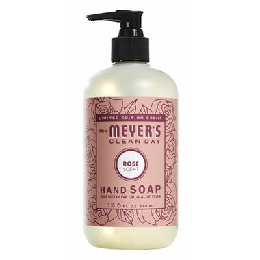 Mrs. Meyer's Clean Day Hand Soap 370mL - Rose Yeswellness.com