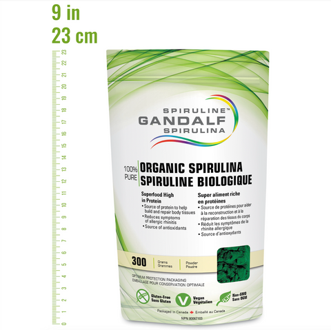 Gandalf Spirulina Organic Spirulina Powder 300g