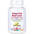 New Roots Grass-Fed Beef Liver Pure Glandular 600mg (Various Sizes)