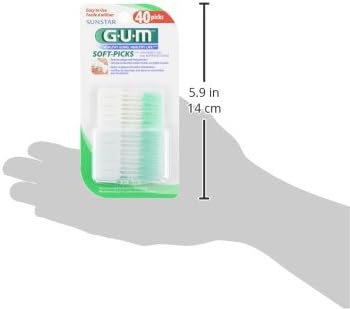 GUM Soft-Picks Original Dental Picks 40 Counts