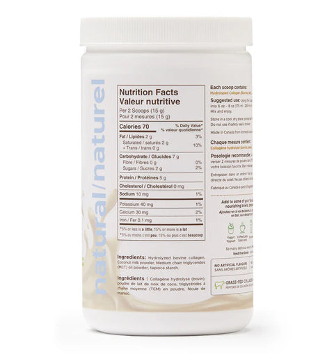 Feed That Brain Collagen + MCT Oil Natural 240g