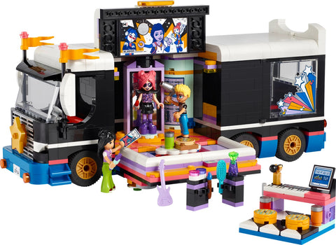 LEGO Friends Pop Star Music Tour Bus, 42619 - Yeswellness.com