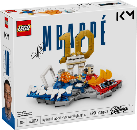 LEGO Editions Kylian Mbappe Soccer Highlights, 43013