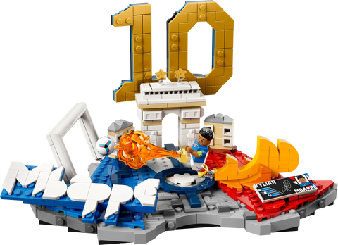 LEGO Editions Kylian Mbappe Soccer Highlights, 43013
