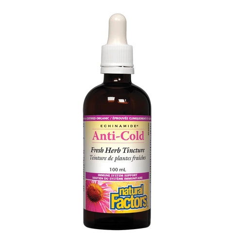 Natural Factors Echinamide Anti-Cold Fresh Herb Standardized Tincture