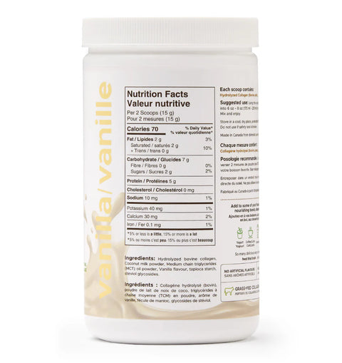 Feed That Brain Collagen + MCT Oil Smooth Vanilla 240g