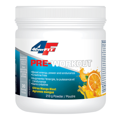 4EverFit Pre-Workout All Natural Creatine-Free