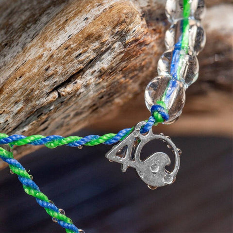 4Ocean Earth Day Green and Blue Bracelet - YesWellness.com