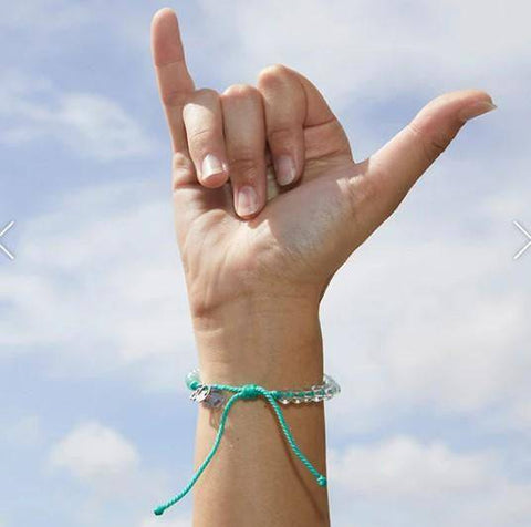 4Ocean Hawksbill Turtle Bracelet Emerald Green - Main Image