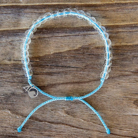 4Ocean Jellyfish Periwinkle Blue Bracelet - YesWellness.com
