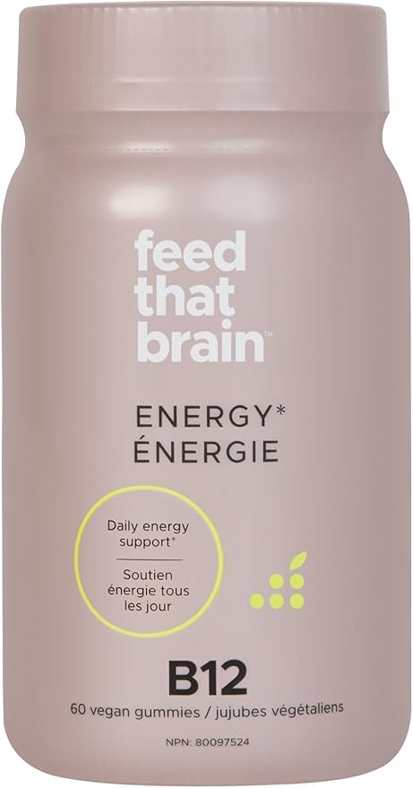 Expires April 2026 Clearance Feed That Brain Energy Vegetarian Gummies - 60 Counts