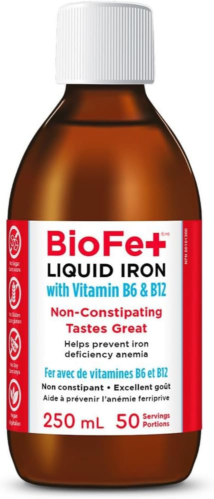KidStar Nutrients BioFe+ Iron Liquid - Sweet Blast 250mL