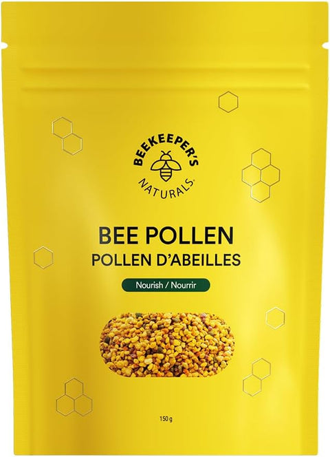 Beekeeper's Naturals 100% Raw Canadian Bee Pollen 150g