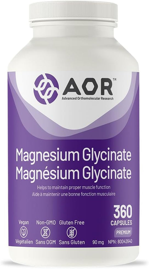 AOR Magnesium Glycinate 90mg