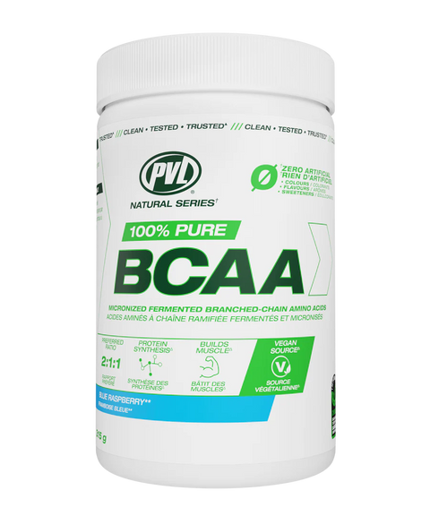 PVL 100% Pure BCAA Blue Raspberry 315g