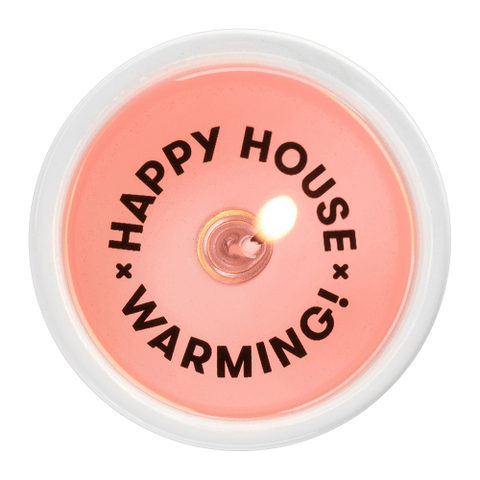 54 Celsius Message Candle Happy House Warming - YesWellness.com