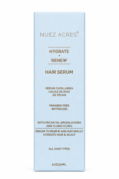 Nuez Acres Hydrate and Renew Hair Serum - Ylang Ylang