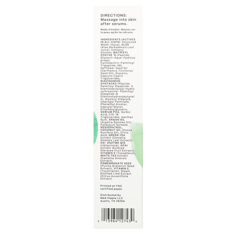 Mad Hippie Face Cream 30mL