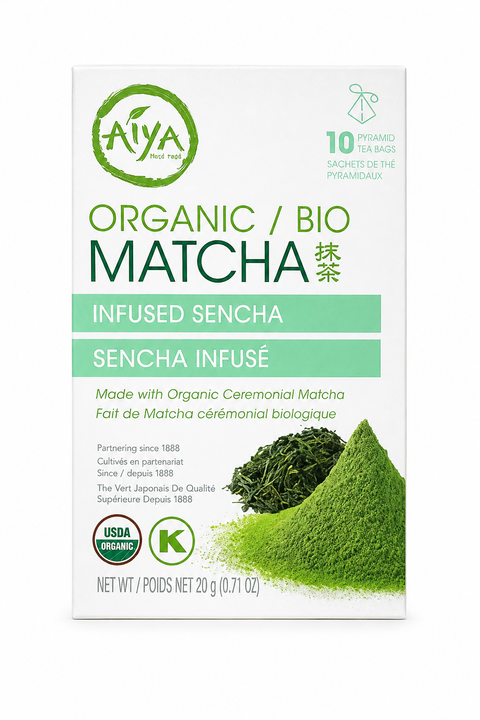Aiya Organic Matcha 10 Tea Bags