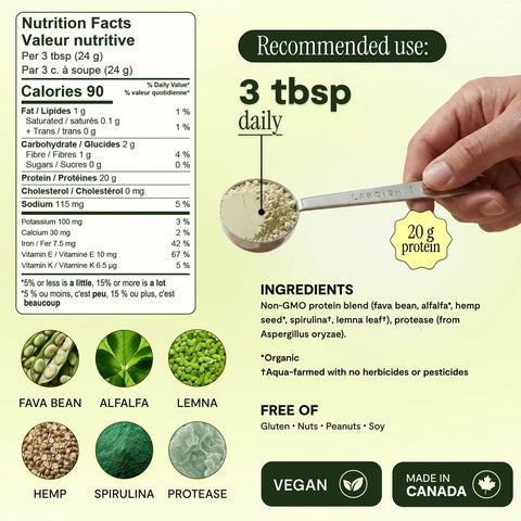 Landish Five Plant Protein Powder 360g