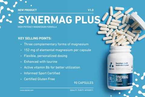 ATP Lab SYNERMAG Plus 90 Capsules