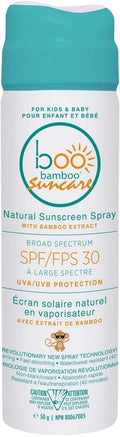 Boo Bamboo Baby and Kids Natural Sunscreen Spray SPF 30