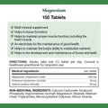 Nature's Bounty Magnesium Plus Electrolytes 500mg - 150 tablets - YesWellness.com