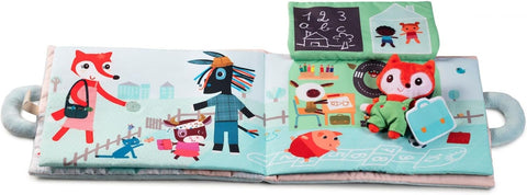 Lilliputiens Soft Activity Book Good Morning Little Fox - YesWellness.com