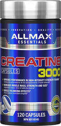 Expires July 2024 Clearance Allmax Nutrition Creatine 3000 - 120 Capsules