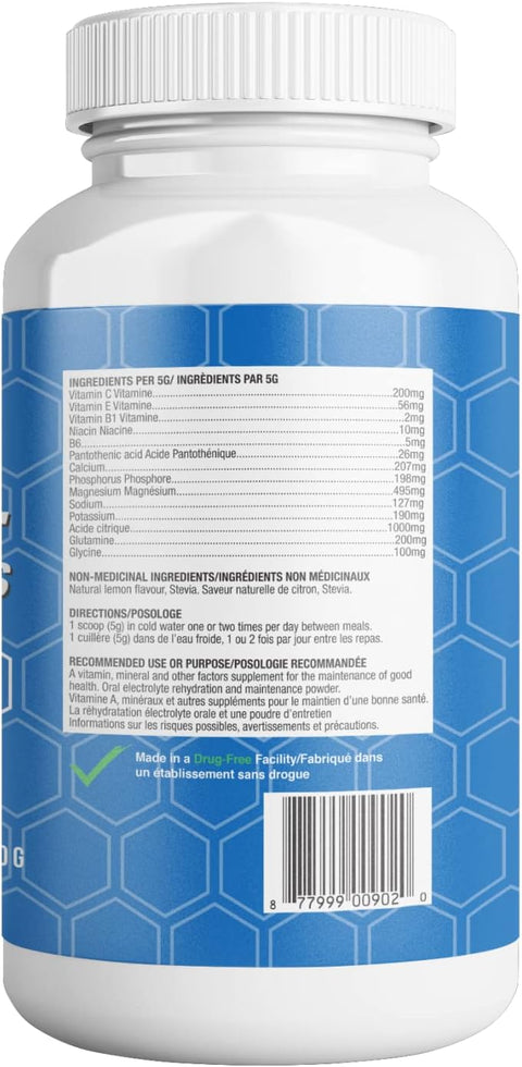 Schinoussa Keto Boost Electrolyte Mix Natural Lemon 100g