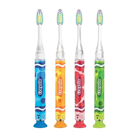 GUM Crayola Kids’ Timer Light Soft Toothbrush
