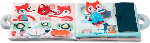 Lilliputiens Soft Activity Book Good Morning Little Fox - YesWellness.com