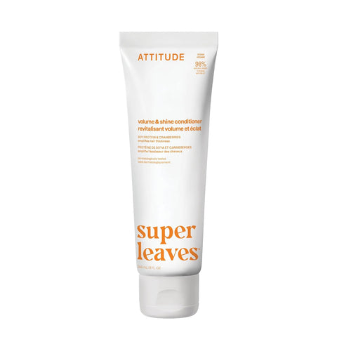 Attitude Super Leaves Conditioner Volume & Shine Soy Protein & Cranberries
