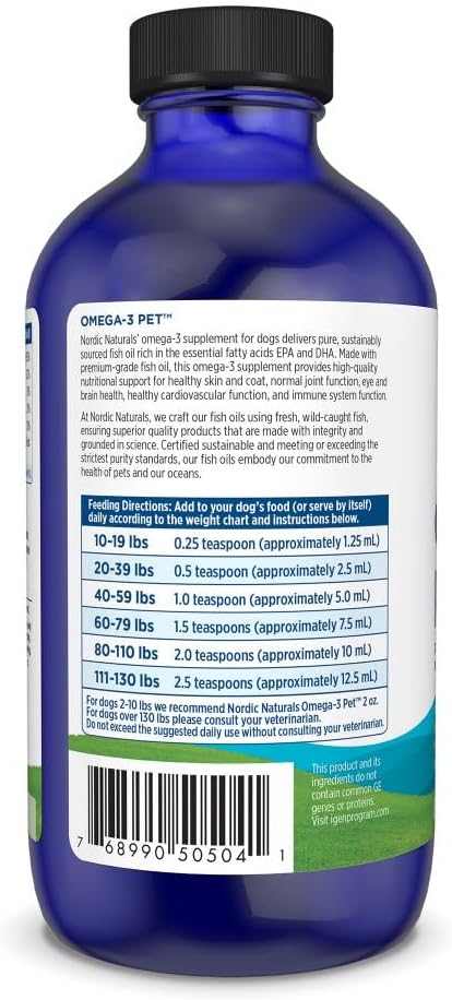 Nordic Naturals Omega-3 Pet 237mL