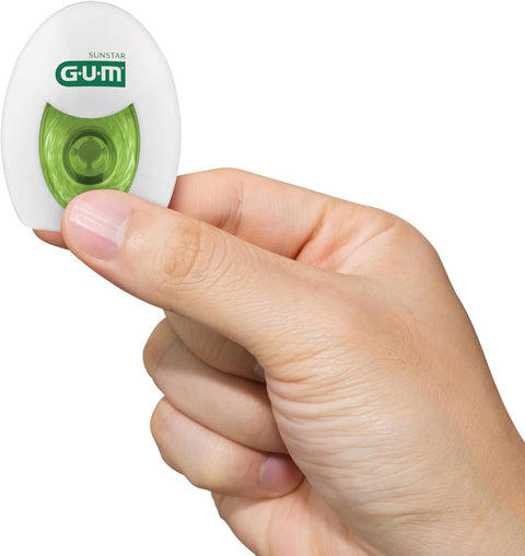 GUM Dual Defence Twisted String Dental Floss 2 x 35M