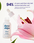 Three Ships Glow 49% Jojoba Oil Serum 30mL - YesWellness.com