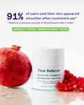 Three Ships Firm Believer Smoothing Neck & Face Cream Goji Stem Cell & Pomegranate 40g - YesWellness.com