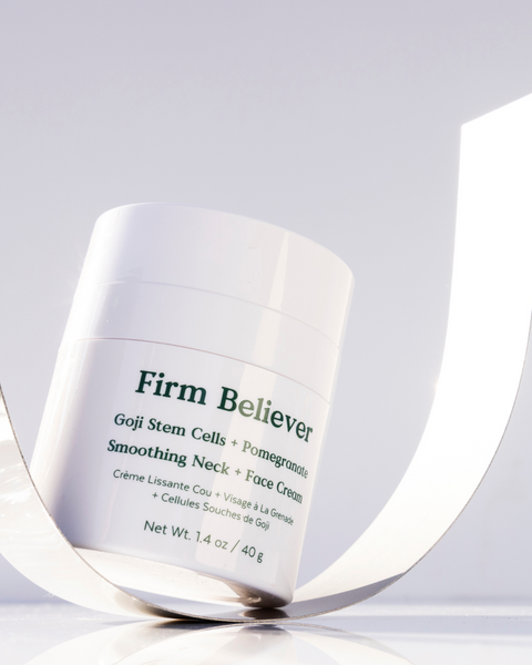 Three Ships Firm Believer Smoothing Neck & Face Cream Goji Stem Cell & Pomegranate 40g - YesWellness.com
