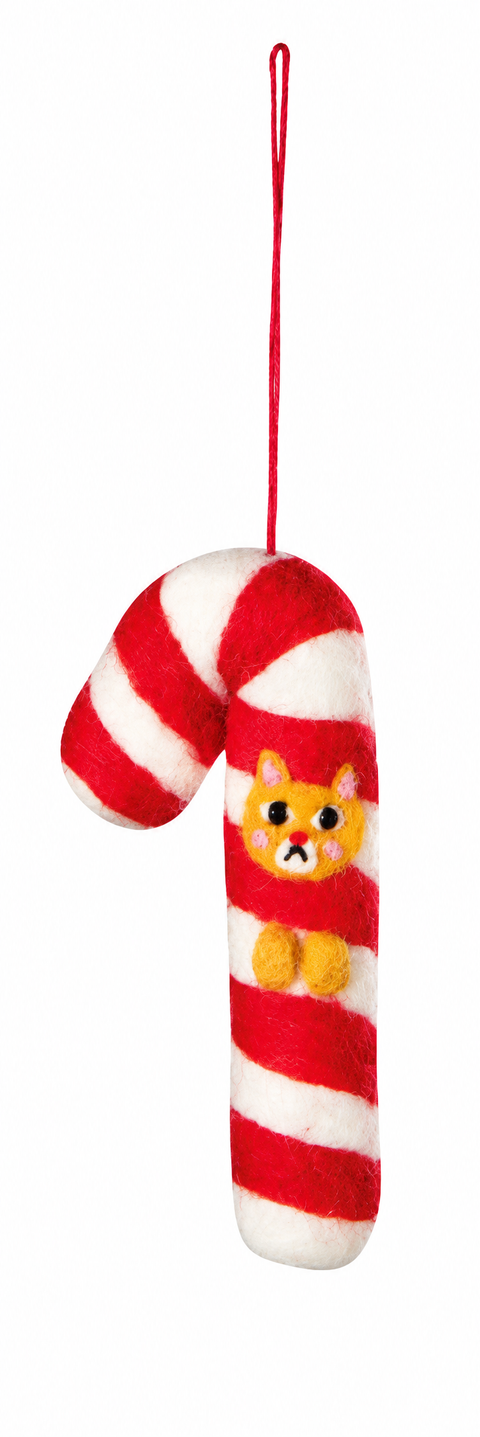 Danica Jubilee Bauble Cats Felt Christmas Tree Ornaments