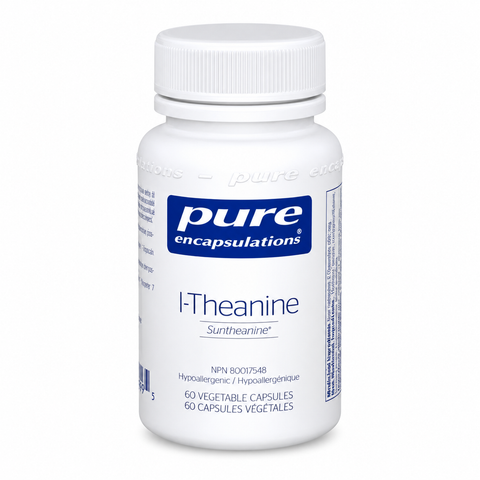 Pure Encapsulations L-Theanine 200mg - 60 Veg Capsules