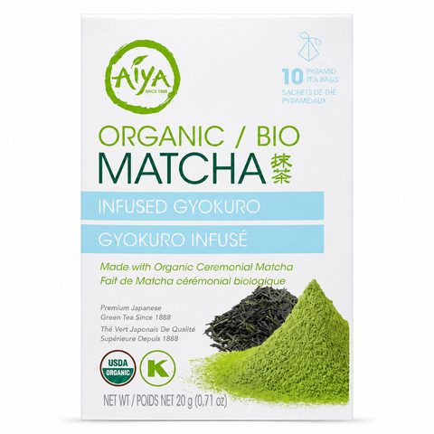 Aiya Organic Matcha 10 Tea Bags