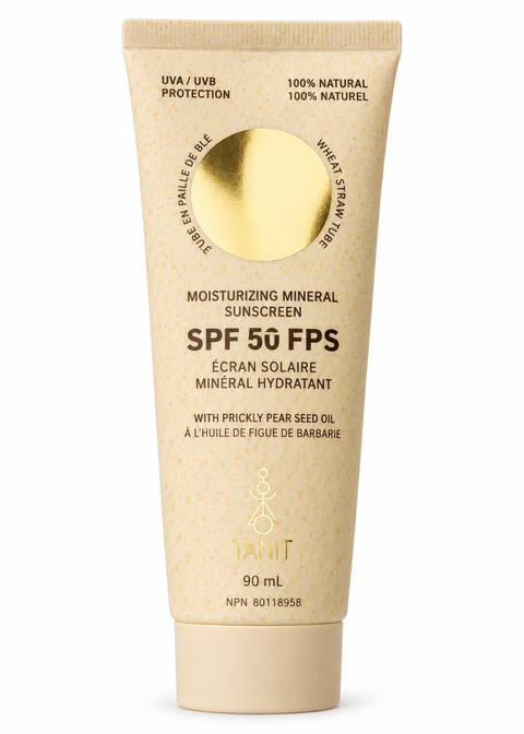 TANIT Mineral Sunscreen SPF 50 Coconut Vanilla 90 mL