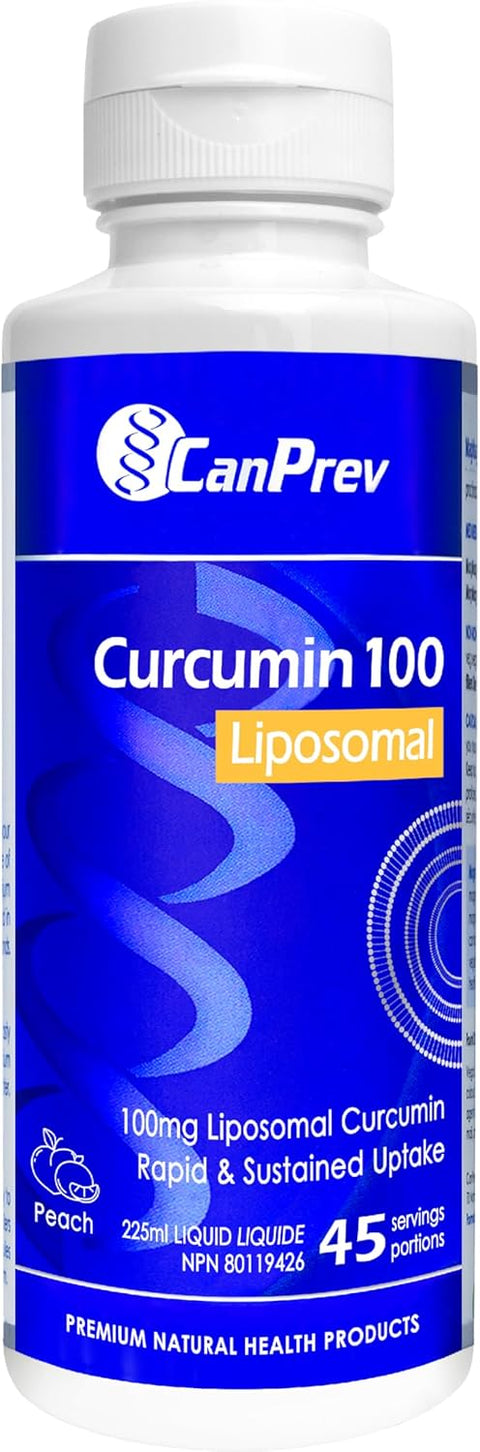 CanPrev Curcumin 100 Liposomal 225mL