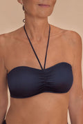 Amoena Lazio Wire-Free Bikini Top - Dark Blue