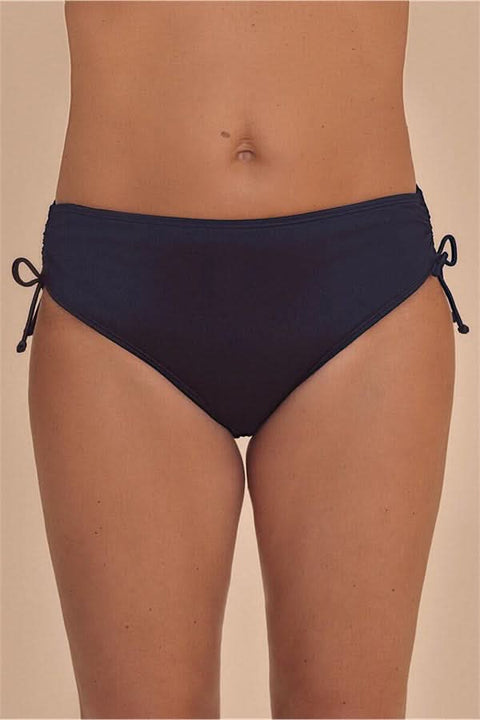 Amoena Lazio Mid-Height Bikini Bottom - Dark Blue