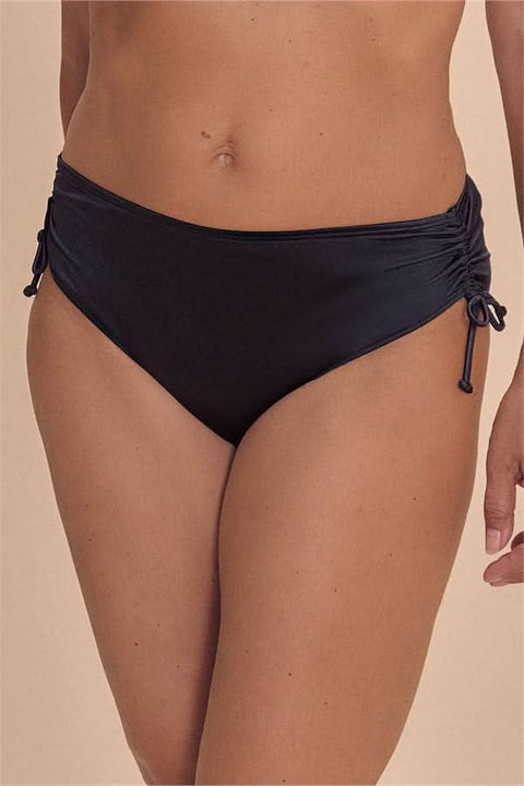 Amoena Lazio Mid-Height Bikini Bottom - Dark Blue