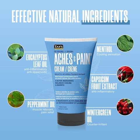 Zax's Original Creams Aches and Pain Cream 120mL