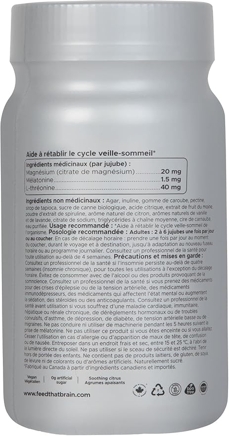 Feed That Brain Sleep Vegetarian Gummies - 60 Counts